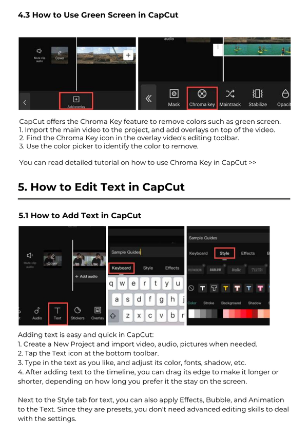 Guide to CapCut