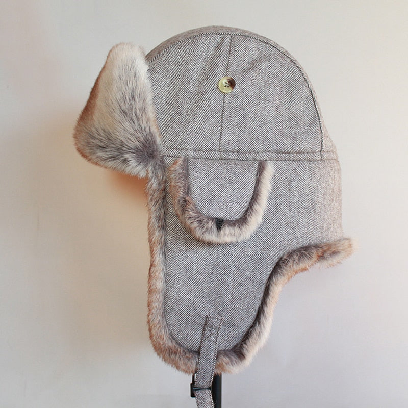 Bomber Hat-Trapper Hat