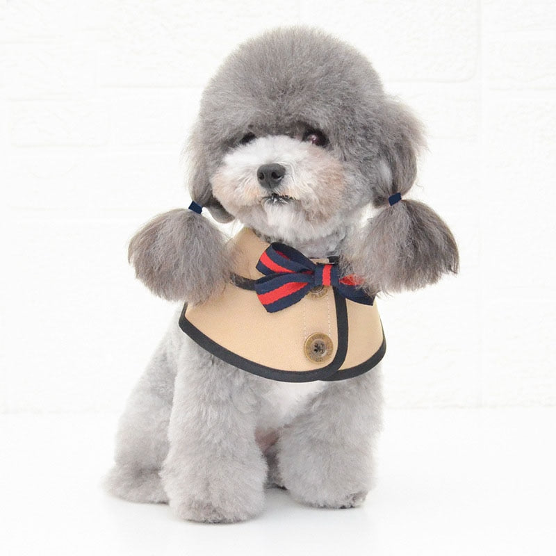 Small Dog Bandana W/Bow Tie