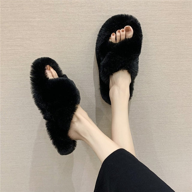 Women's Fluffy Slippers