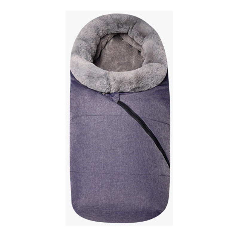 Newborn Baby Winter Warm Sleeping Bags Infant Button Swaddle Wrap Swaddling Stroller Wrap Toddler Blanket Children Sleeping Bags