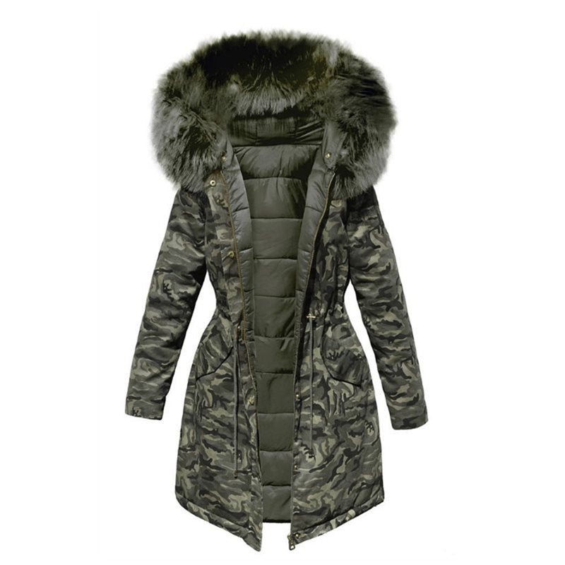 2019 velvet thick denim jacket female winter big faux fur collar Korea denim  coat female student short coat