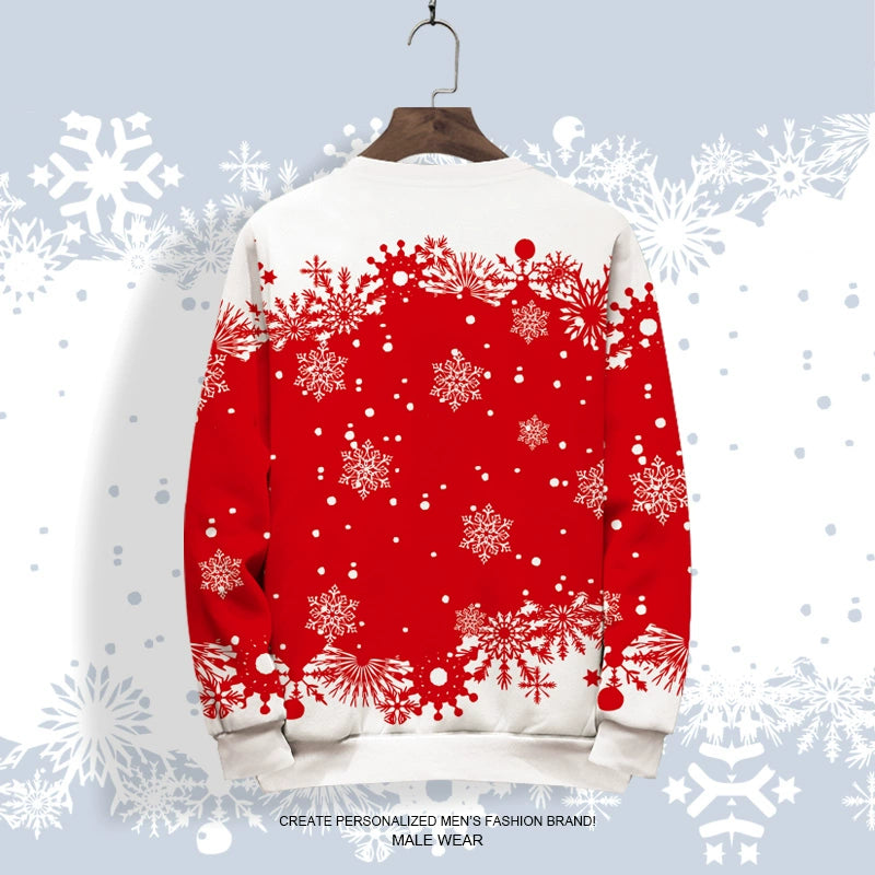 Sweater for Boys and Girls Autumn Oversize Thin Christmas