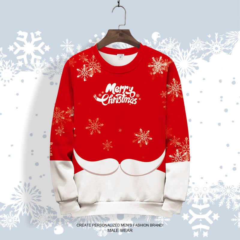 Sweater for Boys and Girls Autumn Oversize Thin Christmas