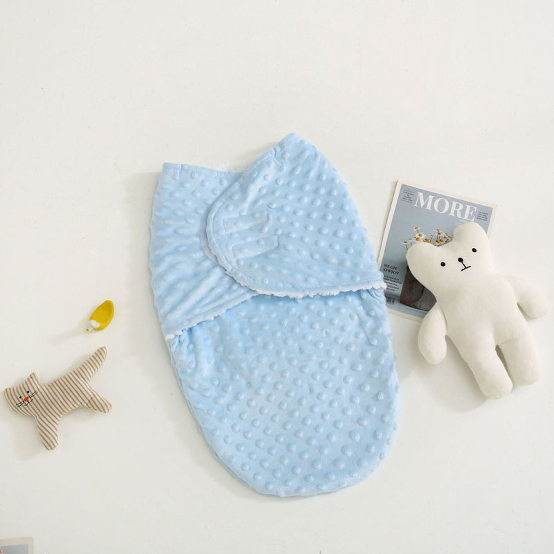 Happytobias Newborn Baby Sleeping Bags Wrap Blankets Cocoon Swaddle Bedding Envelope Fleece Infant Sleepsack 0-3-6 Month S07