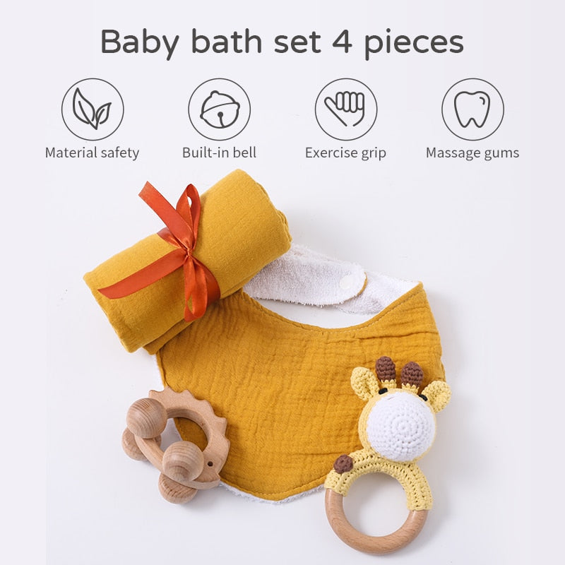 BaBy Accessories Photography Props Newborn Keepsakes Memories Milestone Cards Monthly Blanket Babies Photos Baby Birth Gift Set