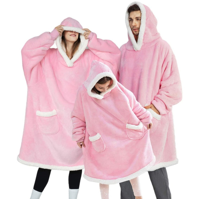 Over Sized Blanket Hoodie - Fleece