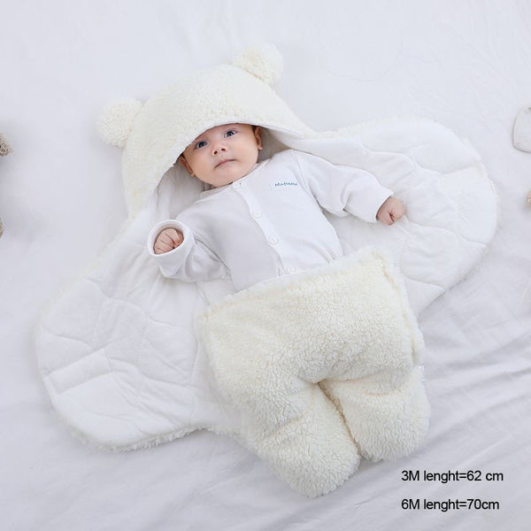 Baby's cuddle newborn baby's fur Jumpsuit 0-3-6 months in autumn and winter